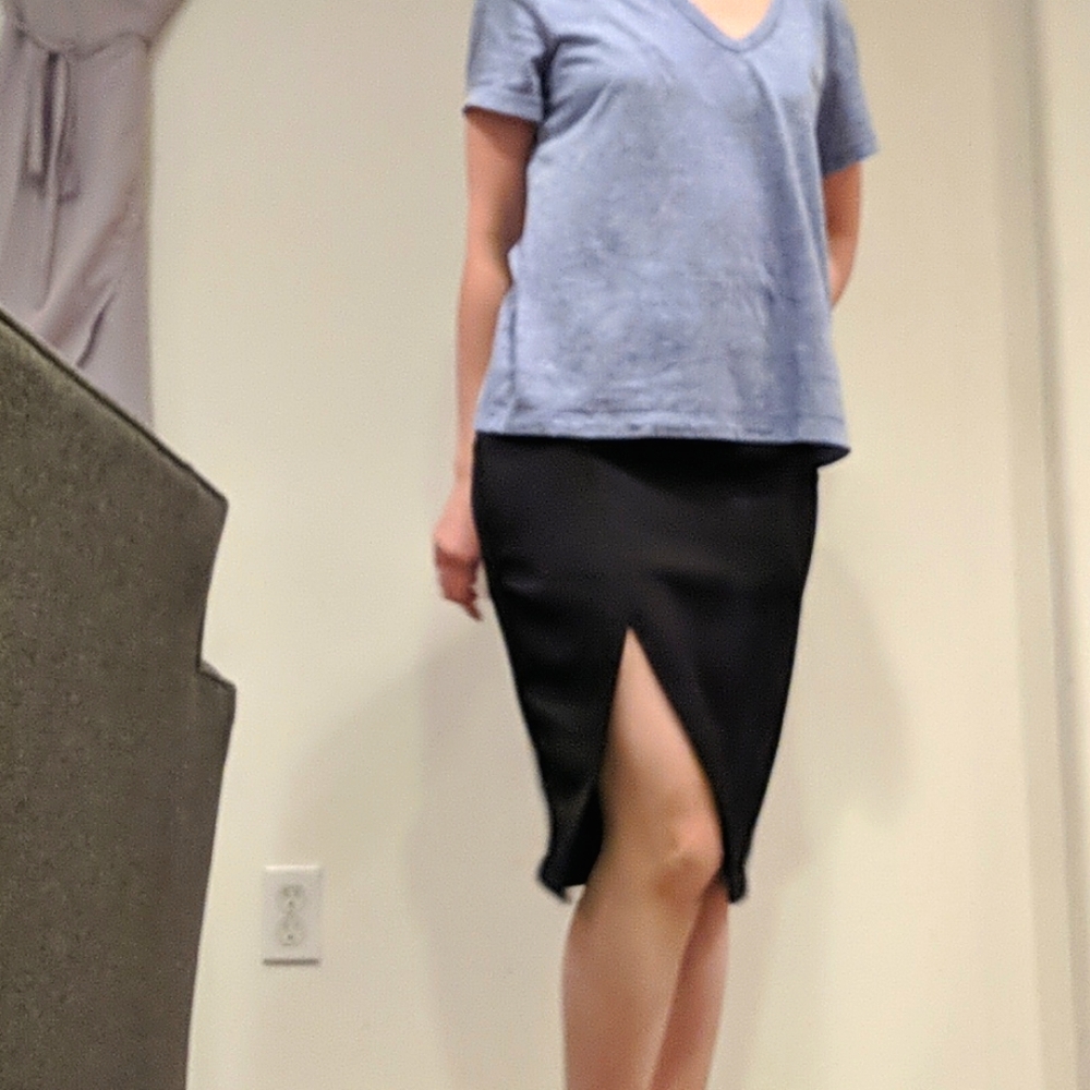 Black formal Skirt